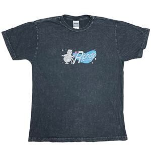 RIPNDIP The Nermsons Cat Vacuum Alien "Must Be Nice" Mineral Black Tee Size L
